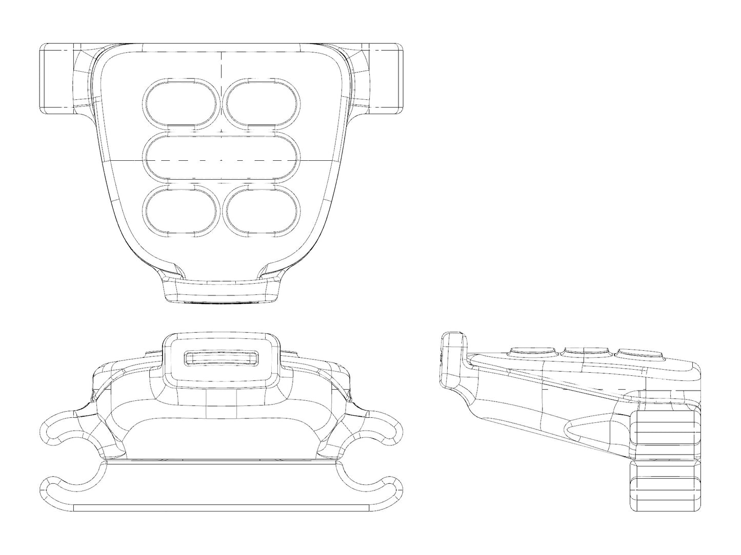 Apple AirTag Saddle Rail Mount